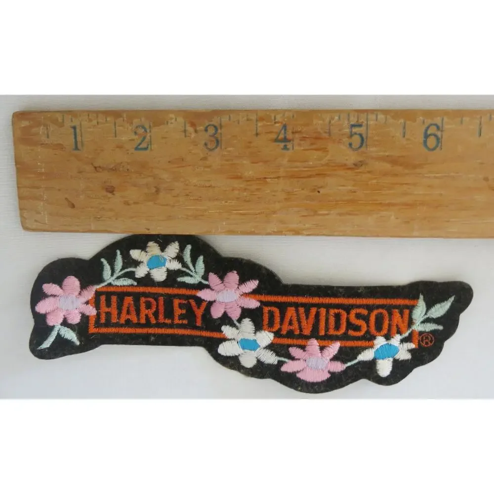 Vintage Harley Davidson Patch New 6.5